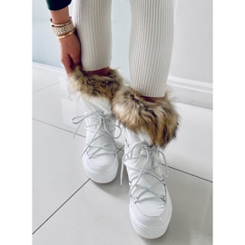 BM Botas de nieve de mujer Amerie White blanco 4