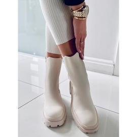 BM Botines Chelsea Carmit Beige 1
