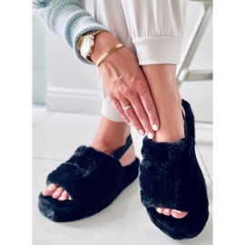 BM Pantuflas mujer Missy Negras negro 1