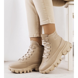 BM Botas de montaña de mujer Nurbi marrones beige marrón 1 BM Botas de montaña de mujer Nurbi marrones beige marrón 1