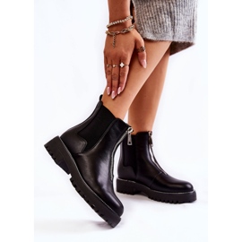 PG1 Botas cálidas de moda Black Madeleine negro 1