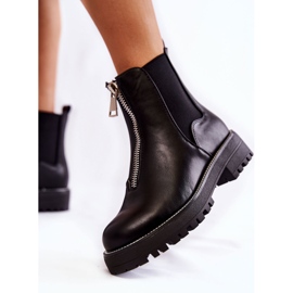 PG1 Botas cálidas de moda Black Madeleine negro 2