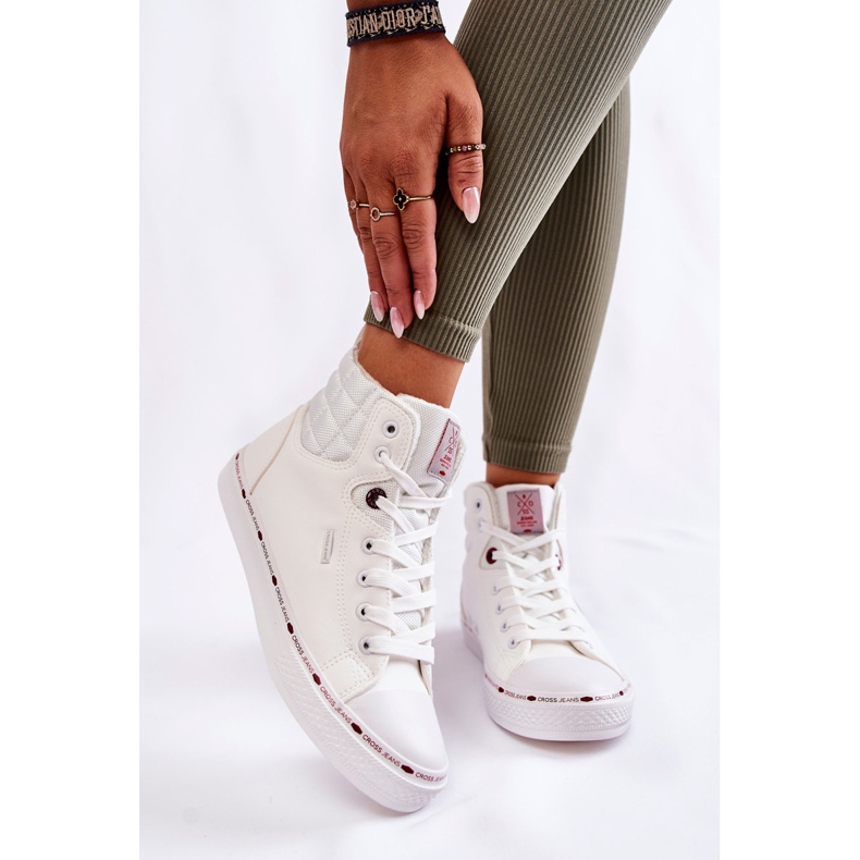 Zapatillas Altas Mujer Cross Jeans KK2R4060C Blanco 2
