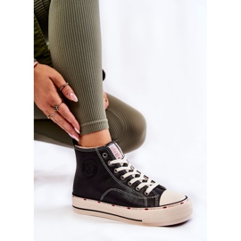 Zapatillas Altas Mujer Cross Jeans KK2R4042C Negro 4