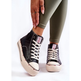 Zapatillas Altas Mujer Cross Jeans KK2R4042C Negro 3