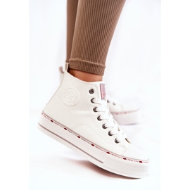 Zapatillas Altas Mujer Cross Jeans KK2R4044C Blanco 5