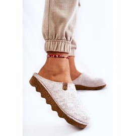 Pantuflas Domésticas Pantuflas Profilácticas Inblu DK-08-002 Beige 2