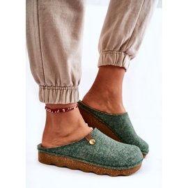 Zapatillas Domésticas Profiláctica Inblu DK-08-007 Verde 3