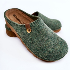 Zapatillas Domésticas Profiláctica Inblu DK-08-007 Verde 6