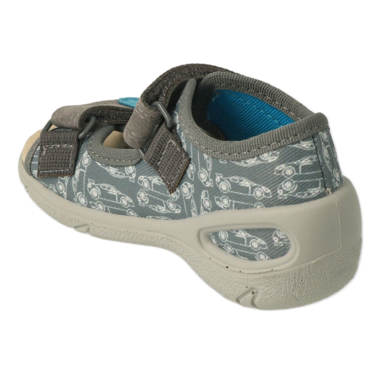 Zapatos befado niño pu 065P169 Gris azul 2
