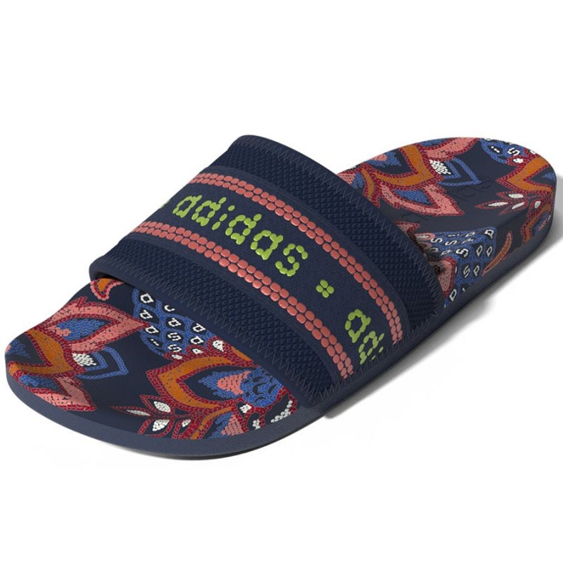 Zapatillas Adidas Adilette Comfort Mujer GV7086 azul marino multicolor 2