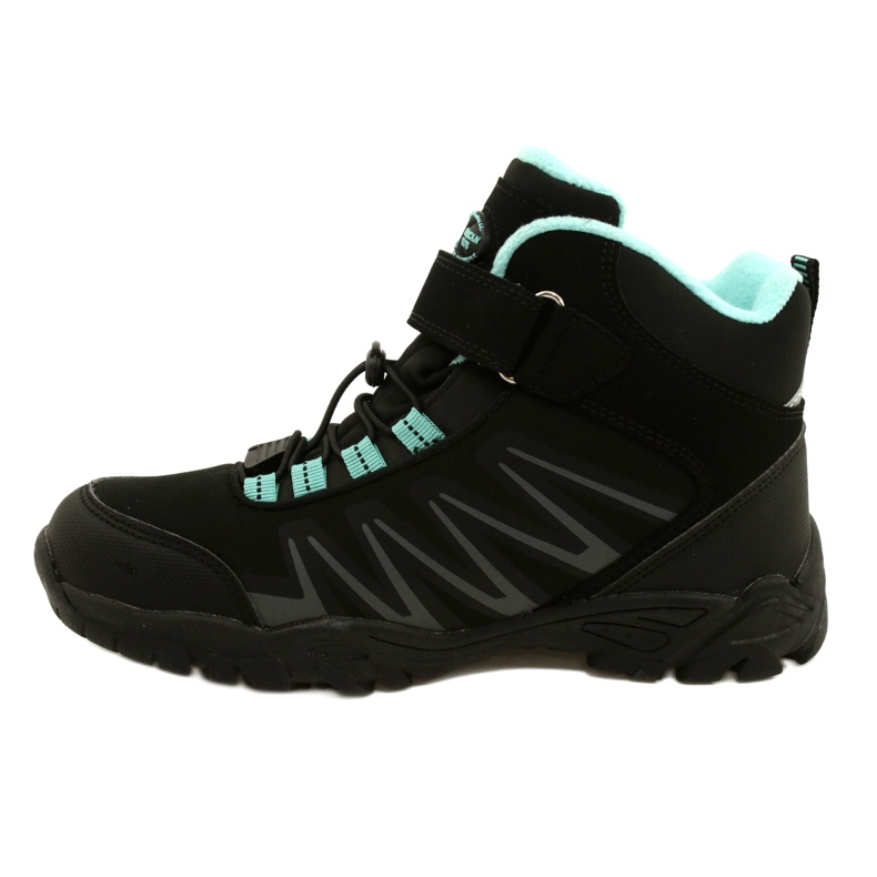Botas American Club Softshell con membrana WT107 Black / Mint negro 1 Botas American Club Softshell con membrana WT107 Black / Mint negro 1
