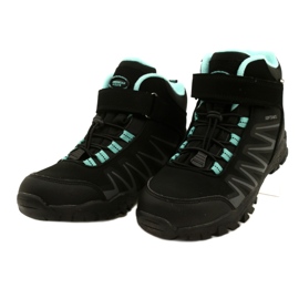 Botas American Club Softshell con membrana WT107 Black / Mint negro 2