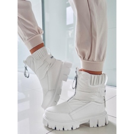 PA1 Botas de nieve con aislamiento de Joanie White blanco 3