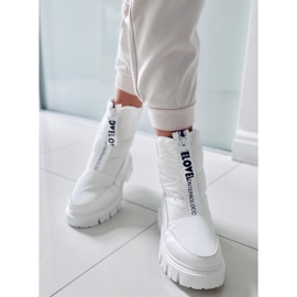 PA1 Botas de nieve con aislamiento de Joanie White blanco 4