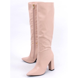 PA1 Sheryl desnuda tacones altos beige rosado 5