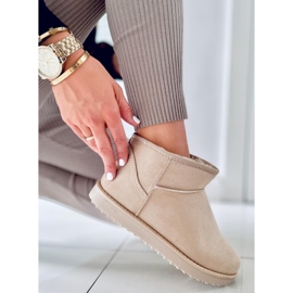 PA1 Botas de nieve cortas Emusy de Aliana Beige 4