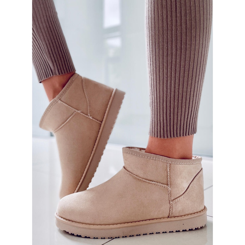 PA1 Botas de nieve cortas Emusy de Aliana Beige 2