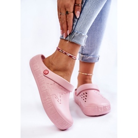 Pantuflas Ligeras Mujer Kroks Big Star II275008 Rosa 1