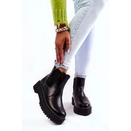 Botas cálidas sin cordones Big Star II274101 Negro 7