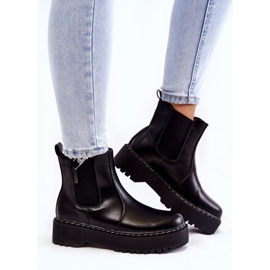 Botas cálidas sin cordones Big Star II274101 Negro 9