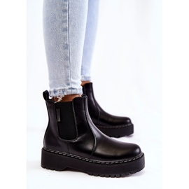Botas cálidas sin cordones Big Star II274101 Negro 8