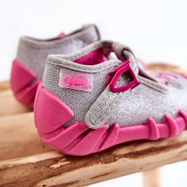 BEFADO S.A. Pantuflas Befado Pantuflas 110N454 Gris-Rosa rosado 1