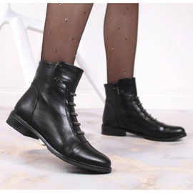 Negro Botas con aislamiento de mujer Jezzi JEZ52A 3