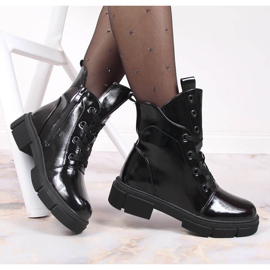 S.Barski Botas lacadas con aislamiento negro de S. Barski 4