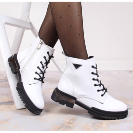 Botines mujer piel blanca insulada Filippo PAW377A blanco 5