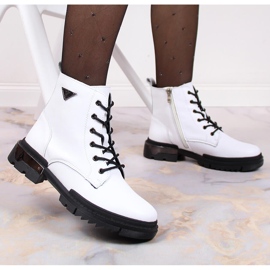 Botines mujer piel blanca insulada Filippo PAW377A blanco 6