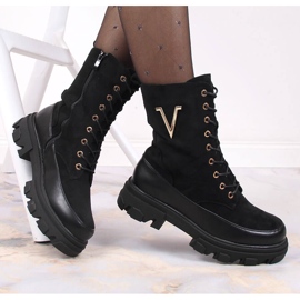 Botas insuladas mujer negras Jezzi JEZ375A negro 5