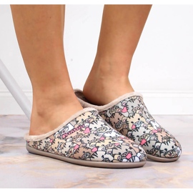 Pantuflas de mujer con inserto extraíble multicolor Inblu 4