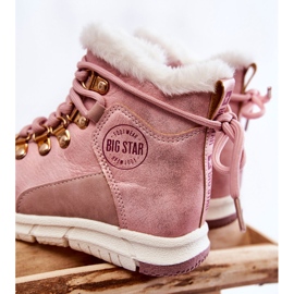 Botas térmicas para niños con cremallera Big Star KK374177 Rosa rosado 3