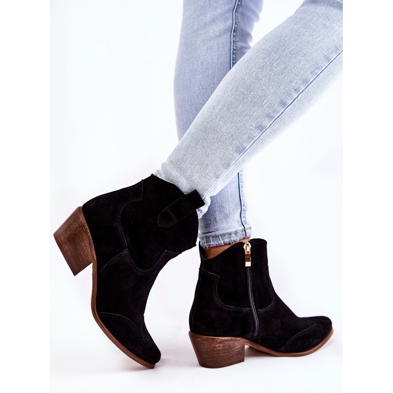 Botines Mujer Spitz Lewski Shoes 3236 Negro 2