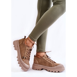 Deportivas Ante Big Star KK274511 Beige 2