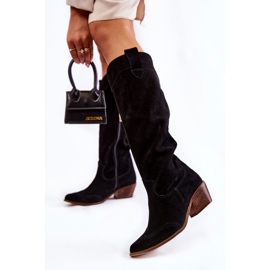 Botas Mujer Tacón Alto Lewski Shoes 3235 Negro 2