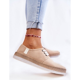 Zapatillas Bajas Mujer Memory Foam System Big Star Beige KK276005 2 Zapatillas Bajas Mujer Memory Foam System Big Star Beige KK276005 2