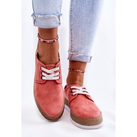 Sneakers Mujer Memory Foam System Big Star KK276006 Coral rojo 3