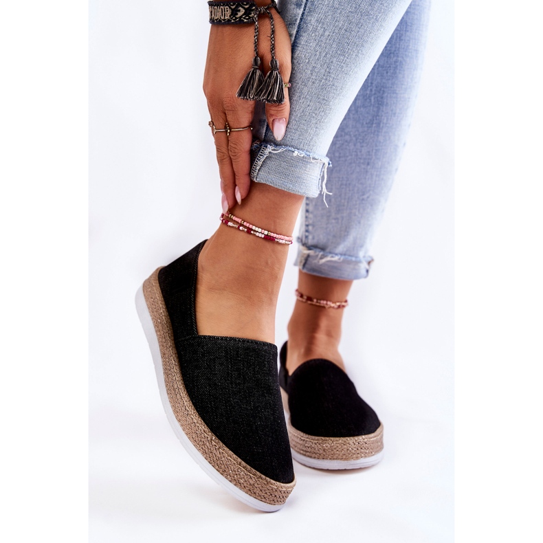 Zapatillas de Mujer Slip On Big Star KK276008 Negro 1