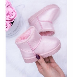 FRROCK Botas De Nieve Rosas Cálidas Para Niños Scooby 2022-1C / 2C / 3C rosado 2 FRROCK Botas De Nieve Rosas Cálidas Para Niños Scooby 2022-1C / 2C / 3C rosado 2
