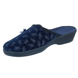 Zapatos de mujer befado pu 219D477 azul marino azul 2