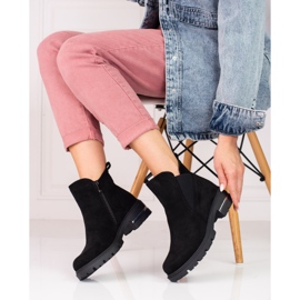 W. Potocki Botines Chelsea negros para mujer Potocki 2
