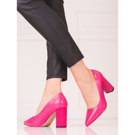 Bombas para mujeres en el puesto fucsia de Shelovet. rosado 2