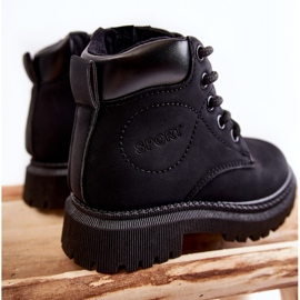 Botas Abrigadas Infantiles Black Cheddy negro 5