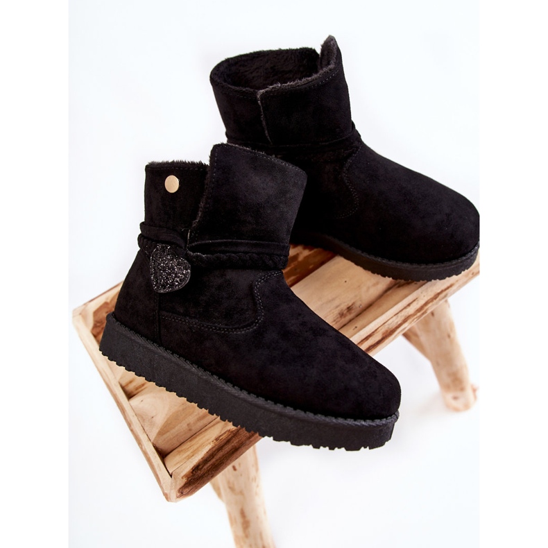 Vinceza Botas de Nieve para Niños Mayo Negro 2