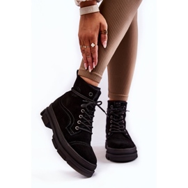 Botas Cálidas Ante Big Star KK274525 Negro 1 Botas Cálidas Ante Big Star KK274525 Negro 1