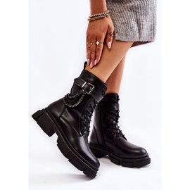 Botas Calientes de Cuero Botas Big Star KK274486 Negro 1