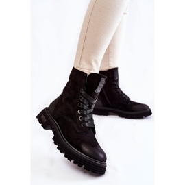 Botas Mujer Ante Big Star KK274503 Negro 3