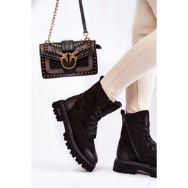 Botas Mujer Ante Big Star KK274503 Negro 6